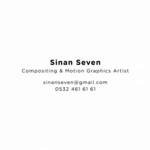 Sinan Seven Showreel (Compositing & Motion Graphics)